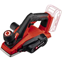 Einhell Cepillo con batería TE-PL 18-82 Li-Solo Power X-Change (18 V- iones de litio- profundidad de pasada hasta 2 mm…